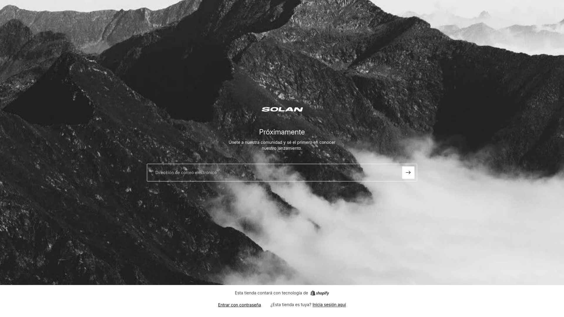 website screenshot of https://solanbrand.com/