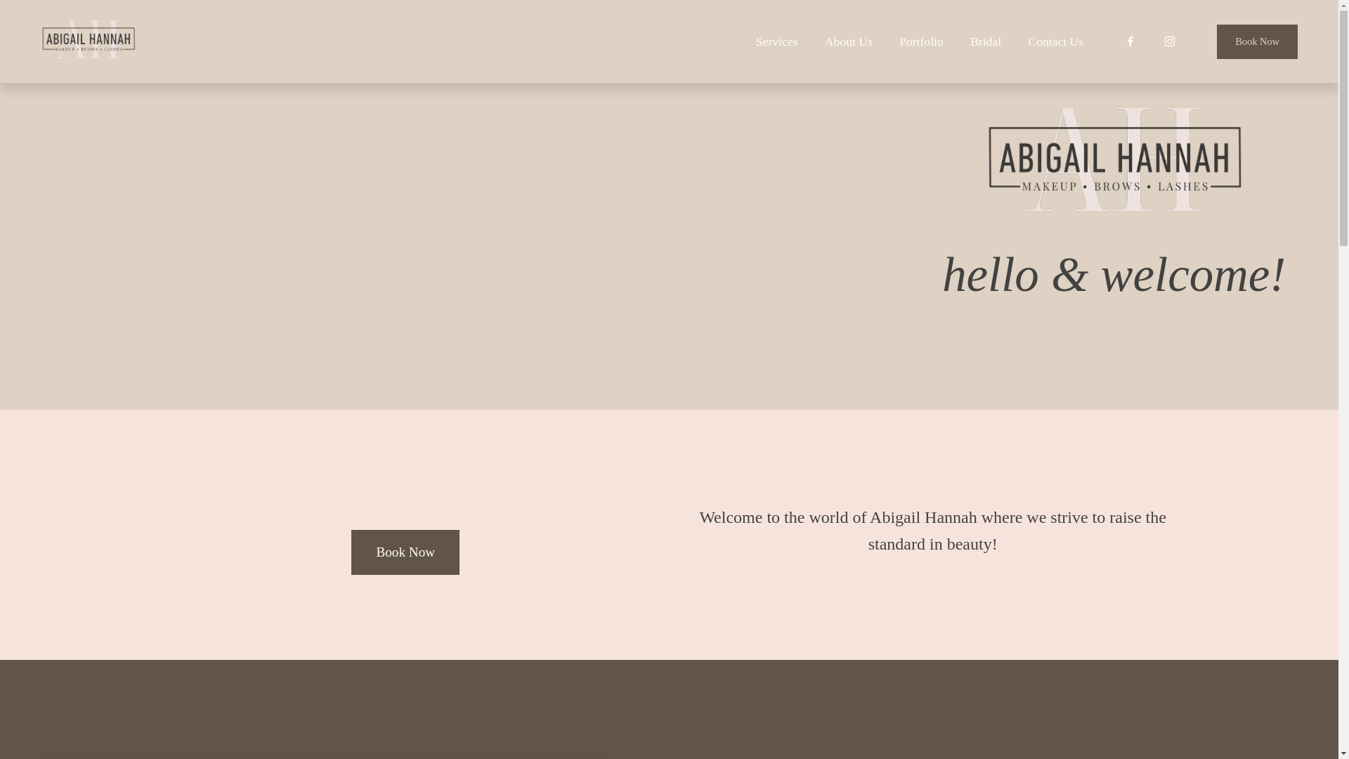 website screenshot of https://abigailhannah.co.uk/