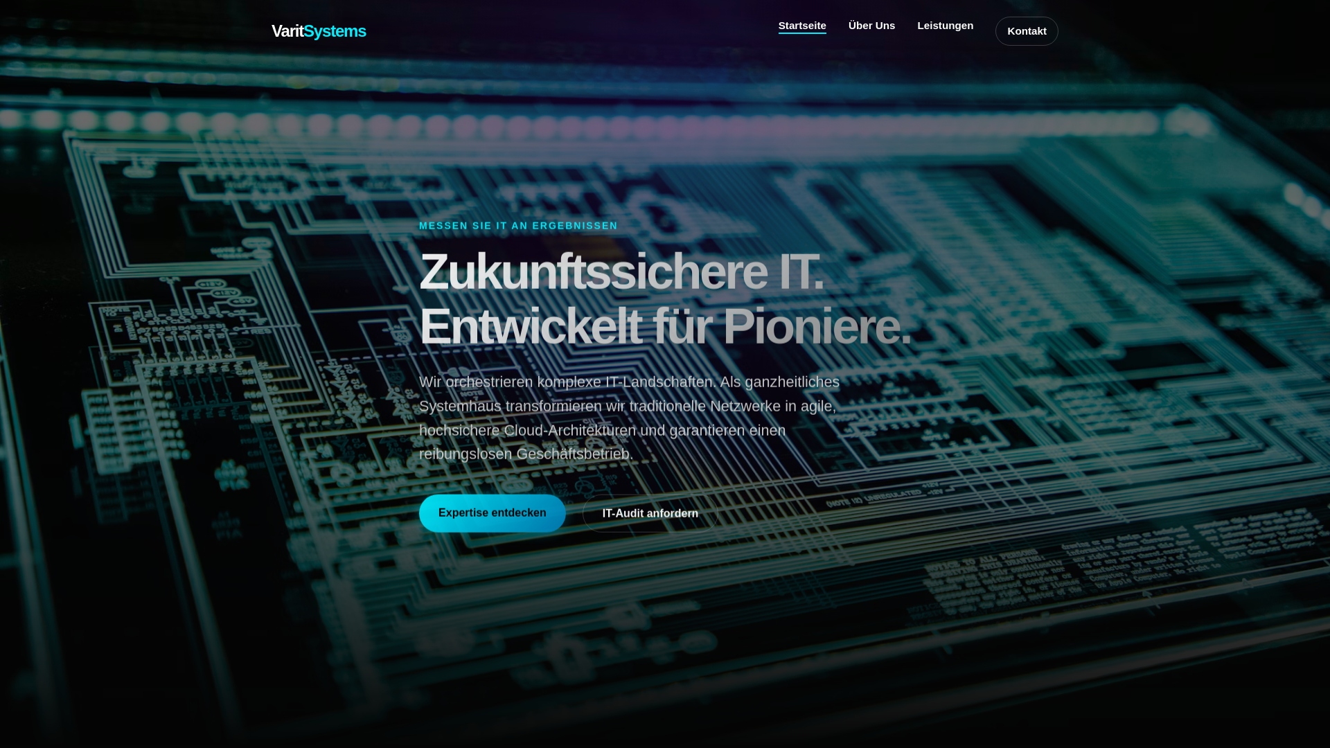 website screenshot of https://varitsystems.de/