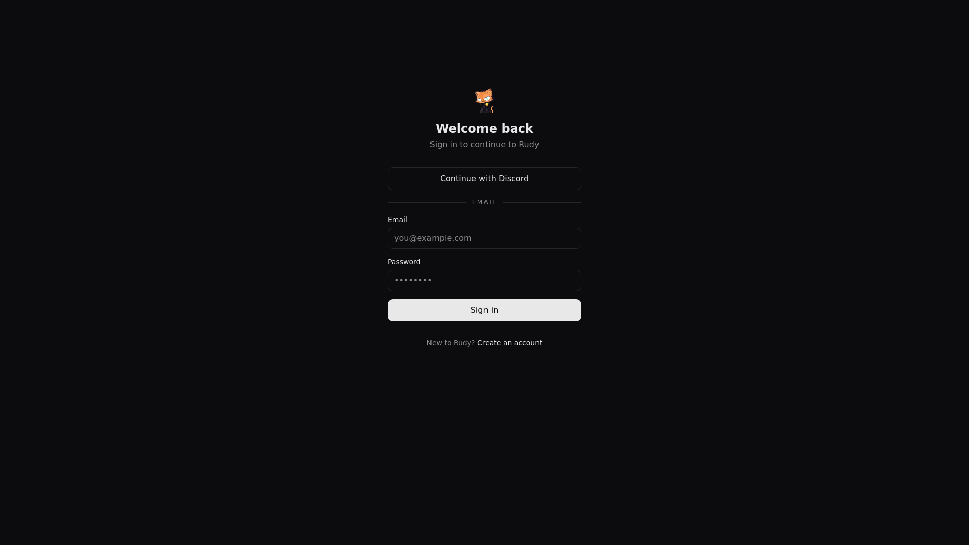 website screenshot of https://app.heyrudy.ai/agent/rudy