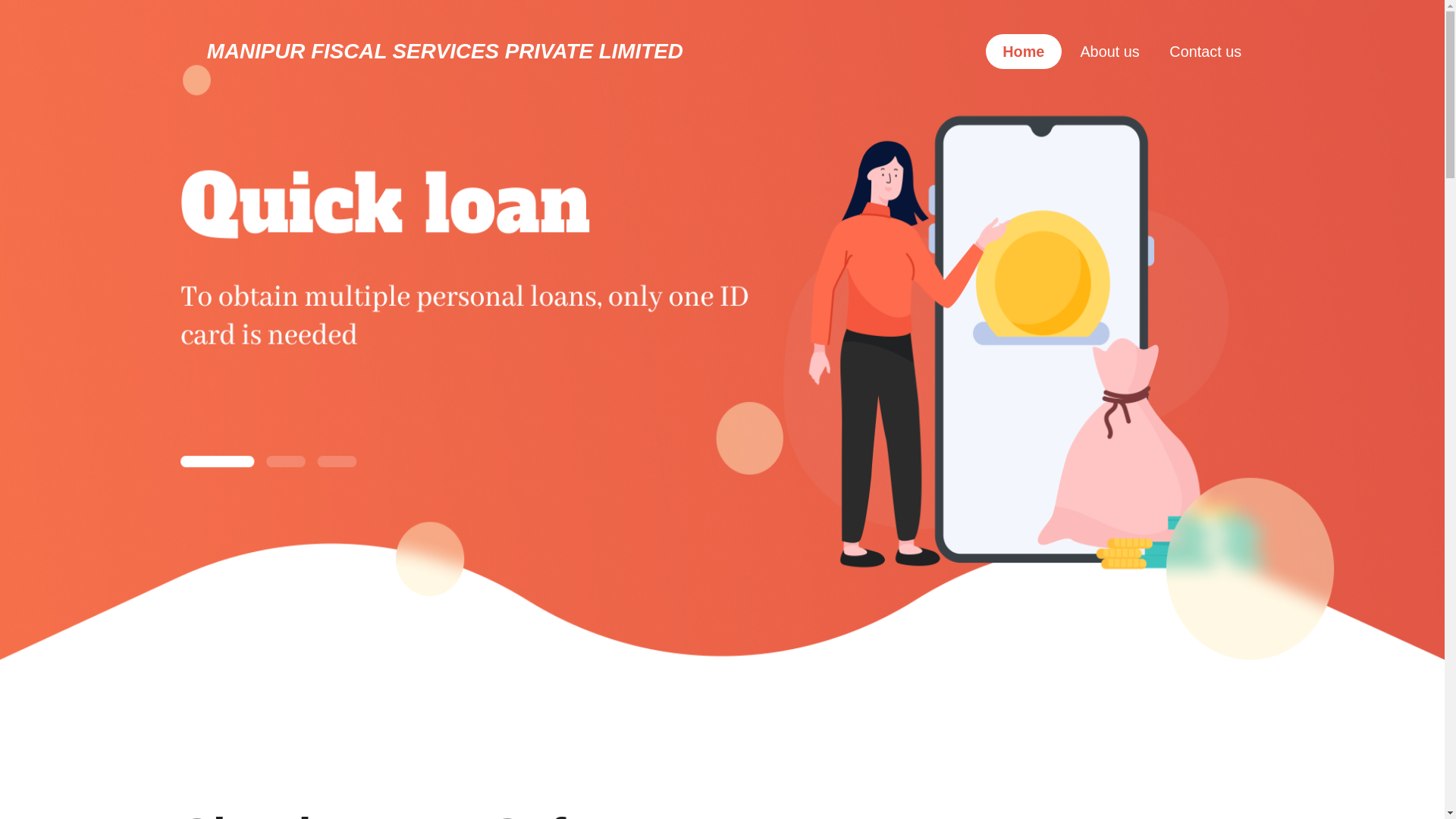 website screenshot of https://manipur-fiscal.com/