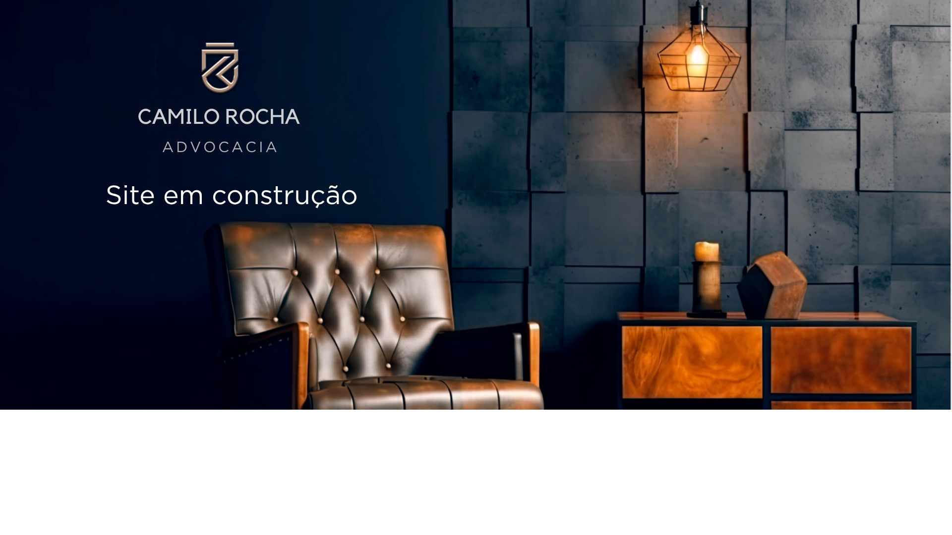 website screenshot of https://camilorochaadvocacia.com.br/