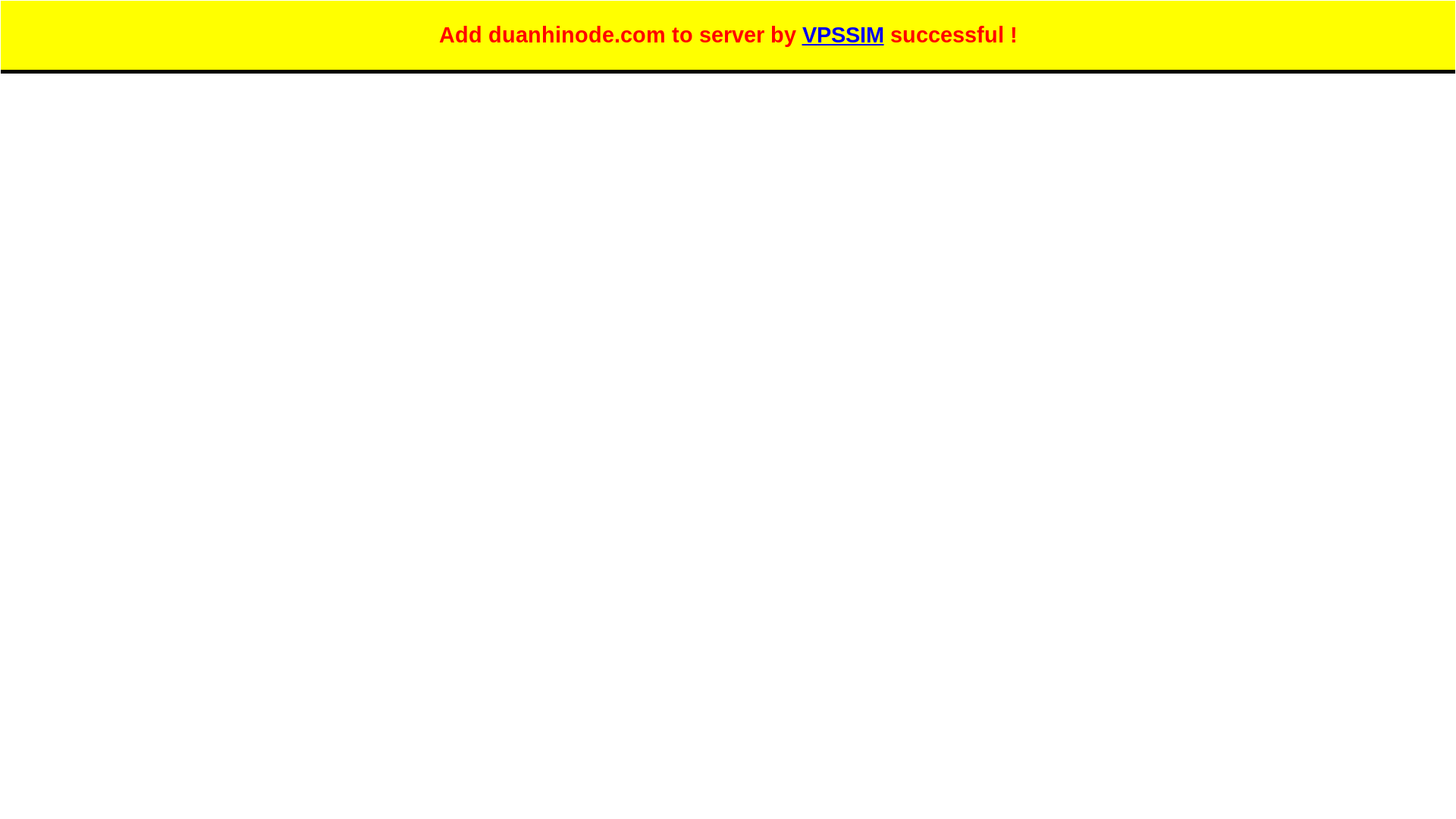 website screenshot of https://duanhinode.com/