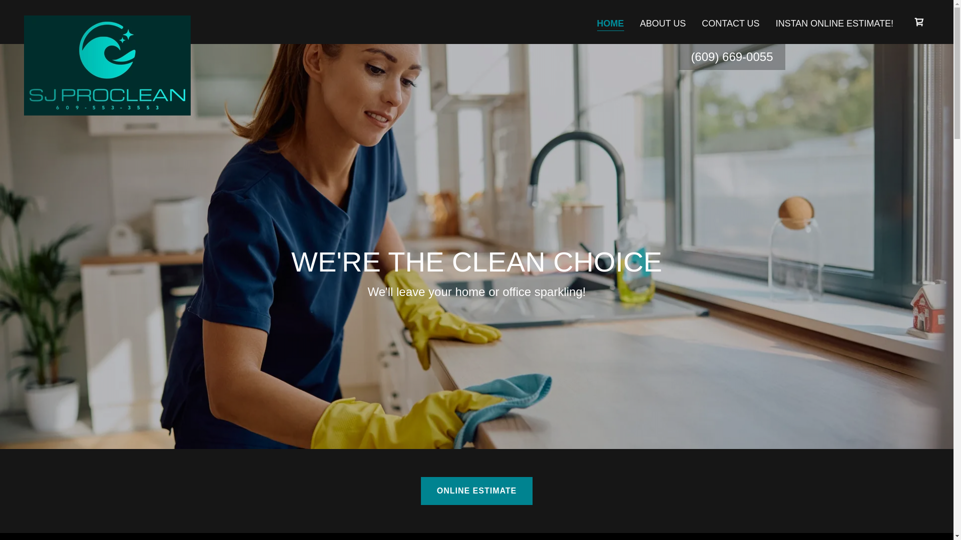 website screenshot of https://sjprocleanllc.com/