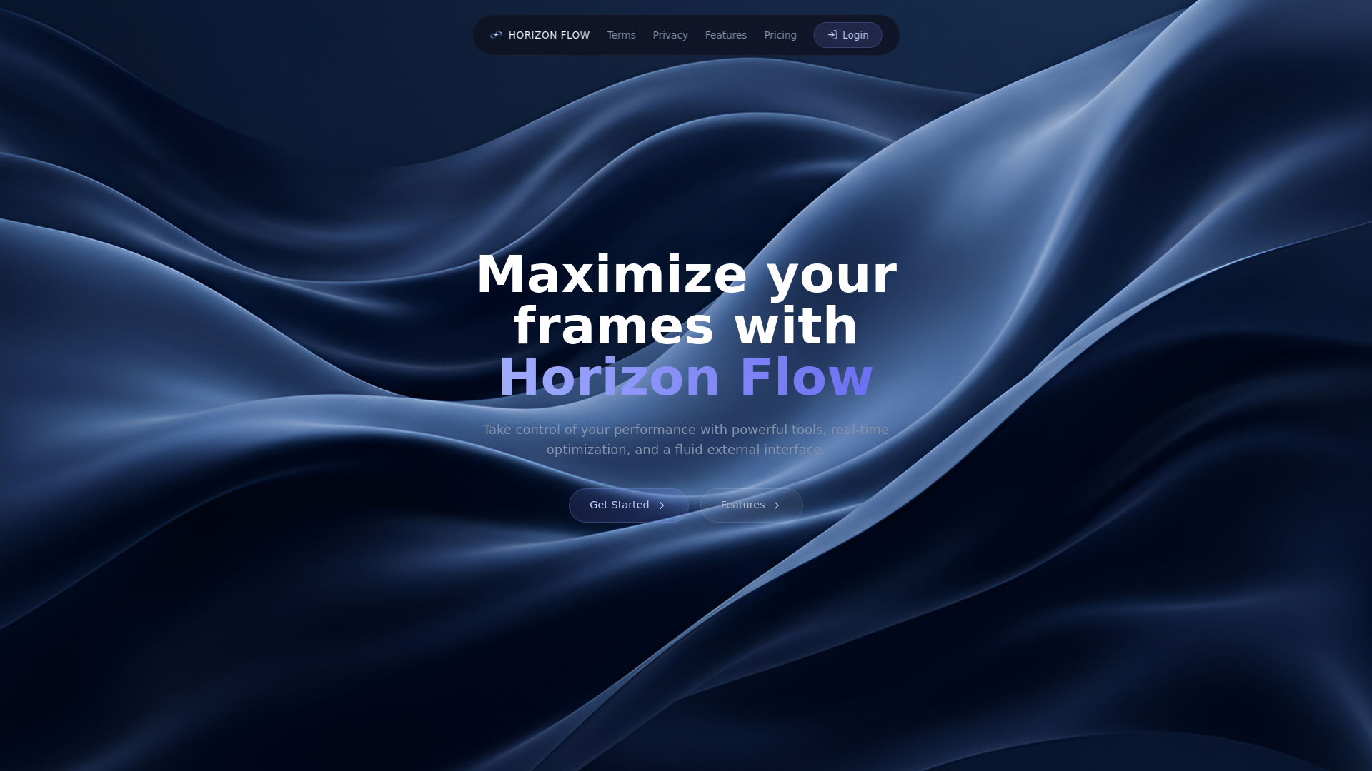 website screenshot of https://horizonflowpro.org/
