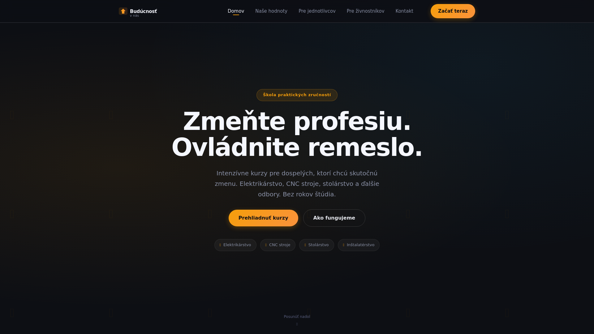 website screenshot of https://objektivnypohlad.digital