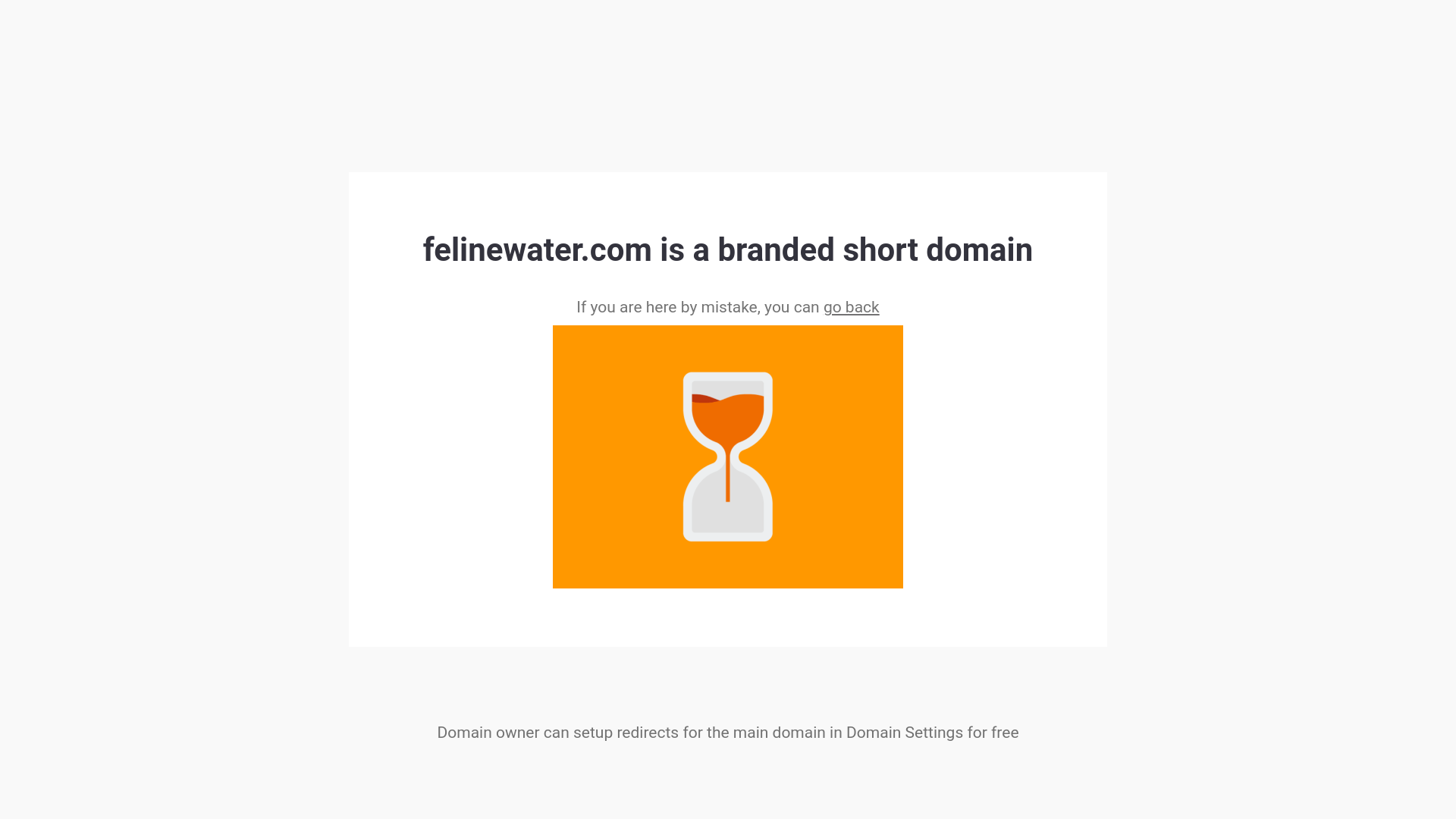 website screenshot of https://felinewater.com