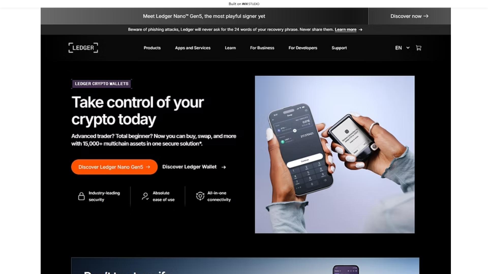 website screenshot of https://starts-platform.wixstudio.com/en-us