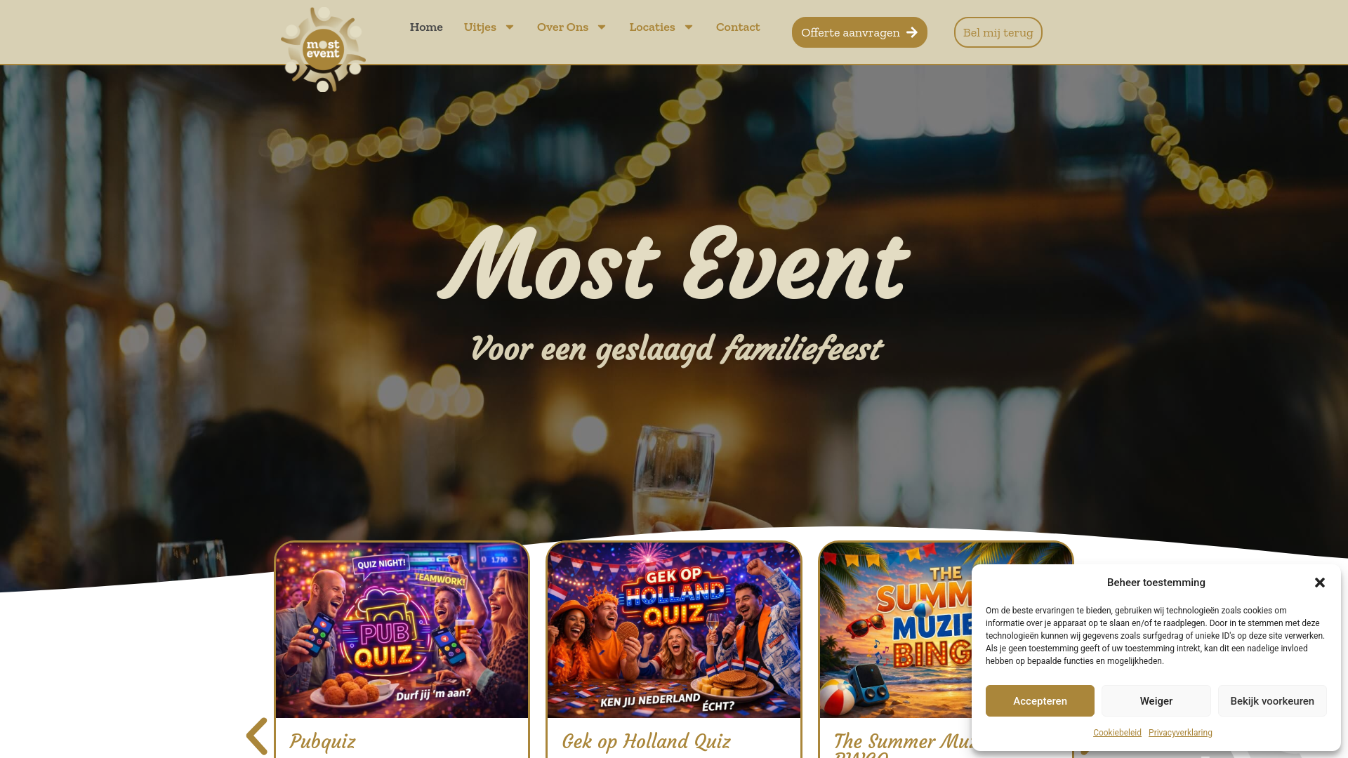 website screenshot of https://stadspelonline.nl