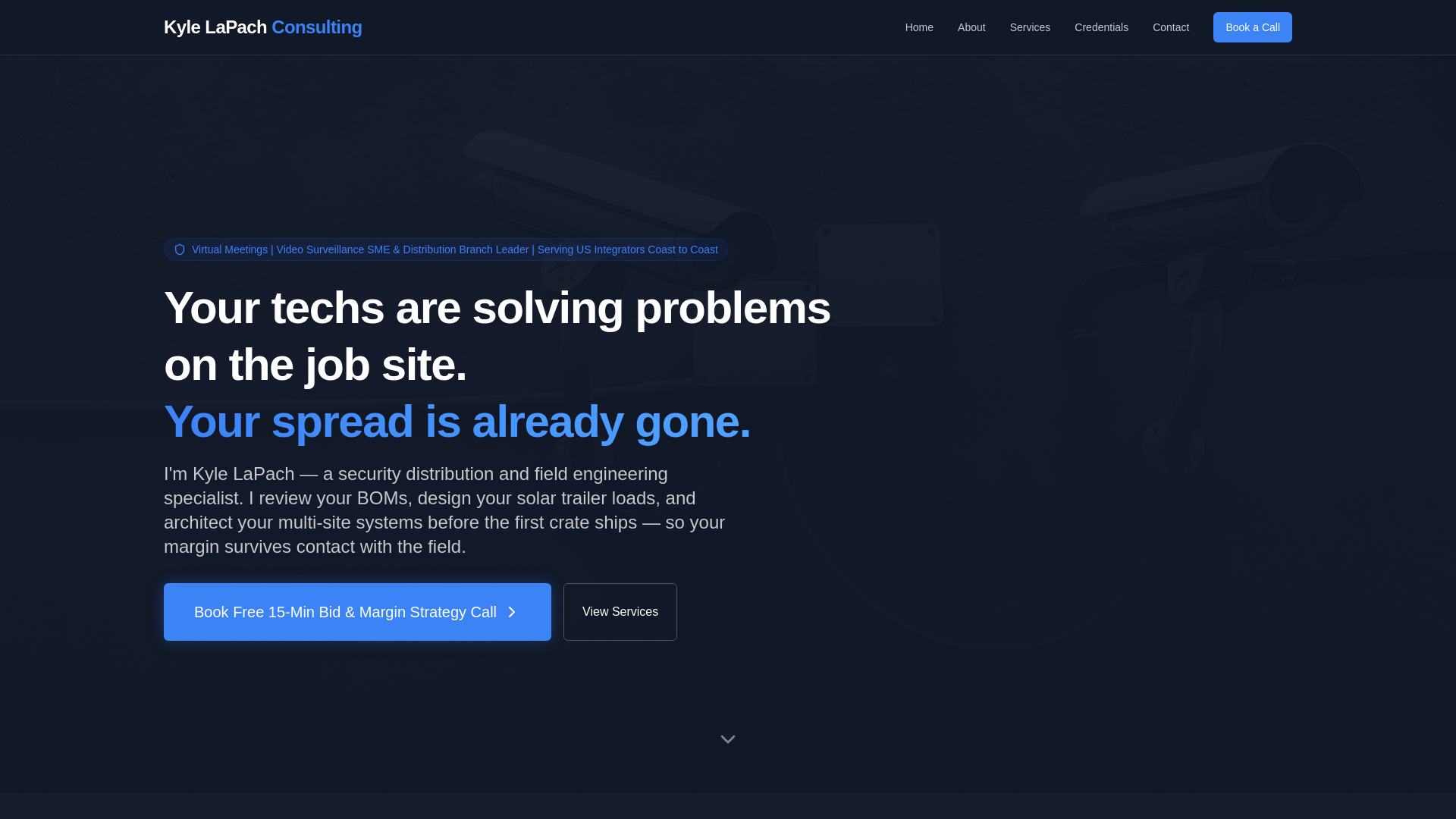 website screenshot of https://kyleconsulting.online/