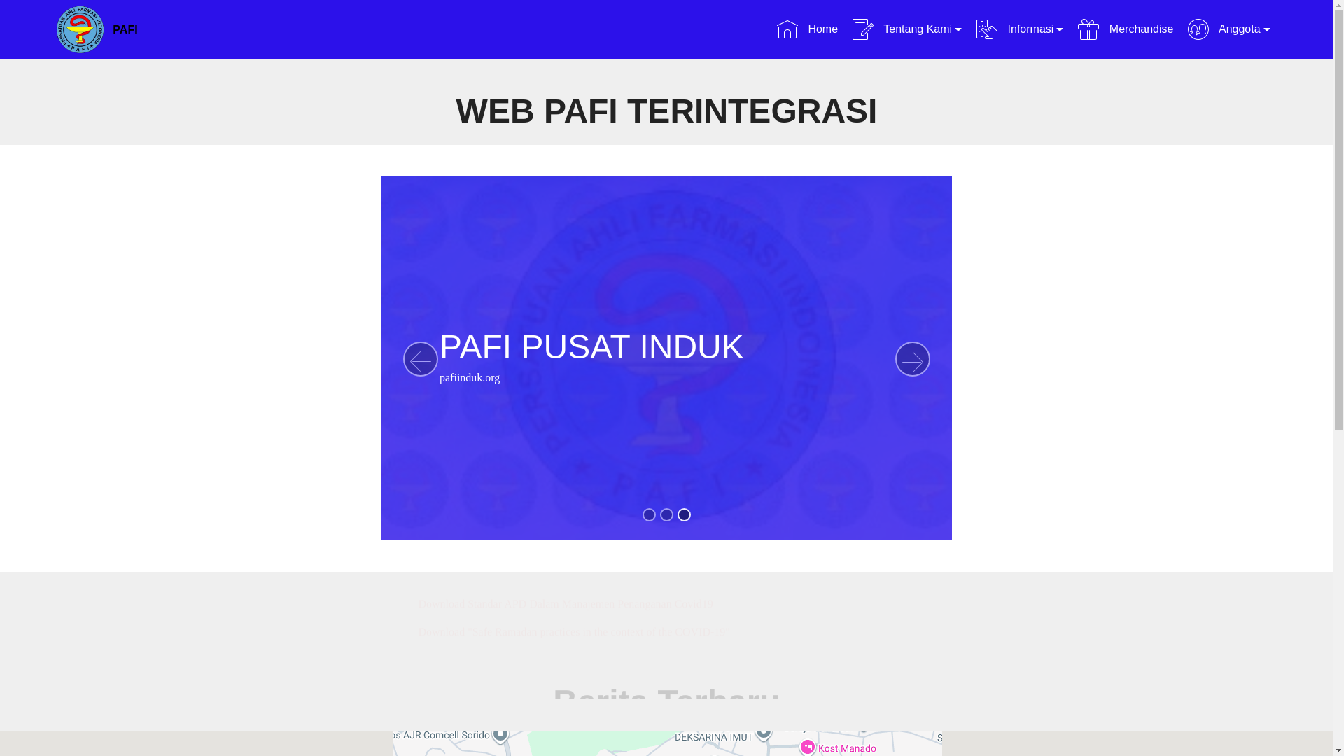website screenshot of https://pafi-biaknumfor-org-cvs.pages.dev/