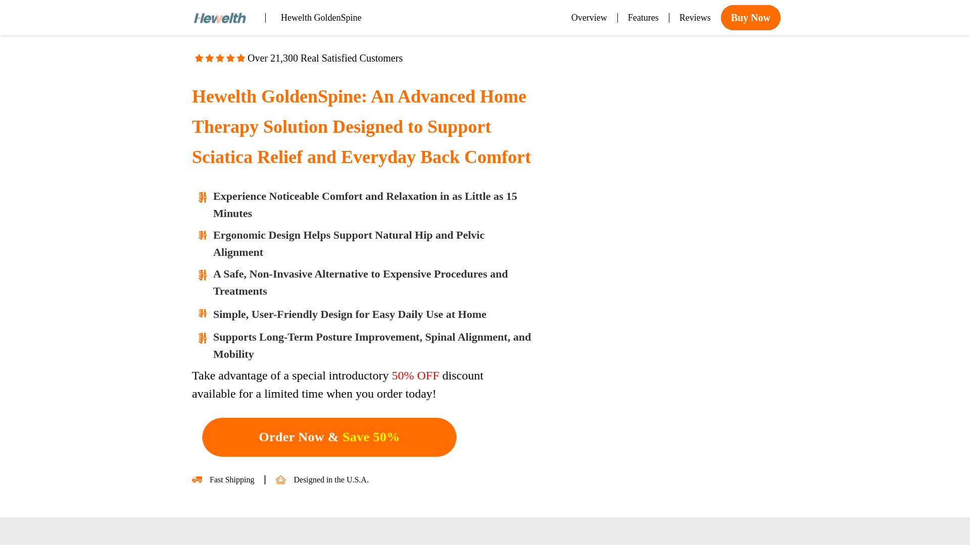 website screenshot of https://golden-spine.ca/