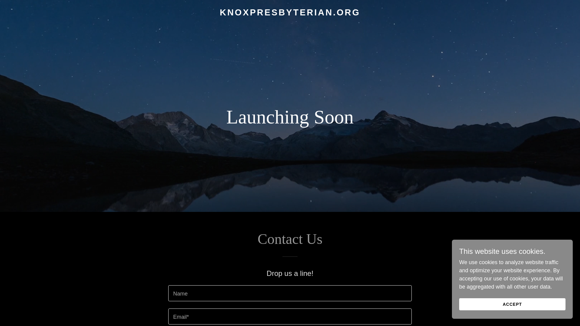 website screenshot of https://knoxpresbyterian.org
