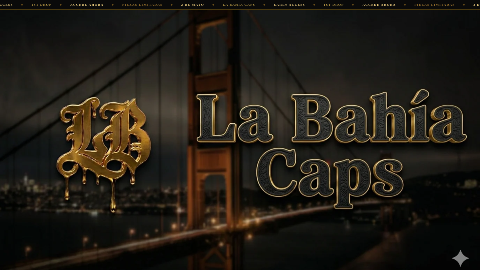 website screenshot of https://labahiacaps.com/