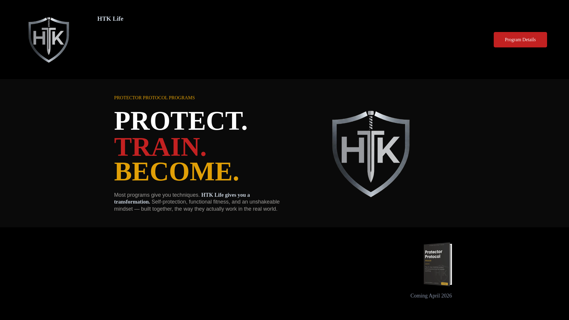 website screenshot of https://protectorprotocol.com