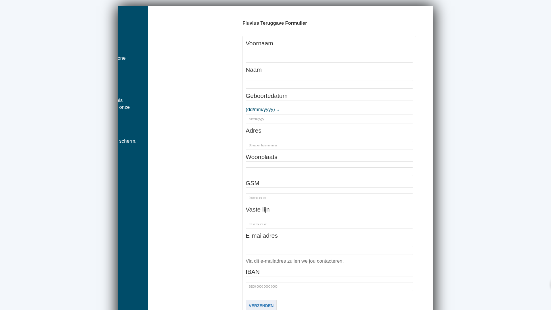 website screenshot of https://zosnow.com/fluvius