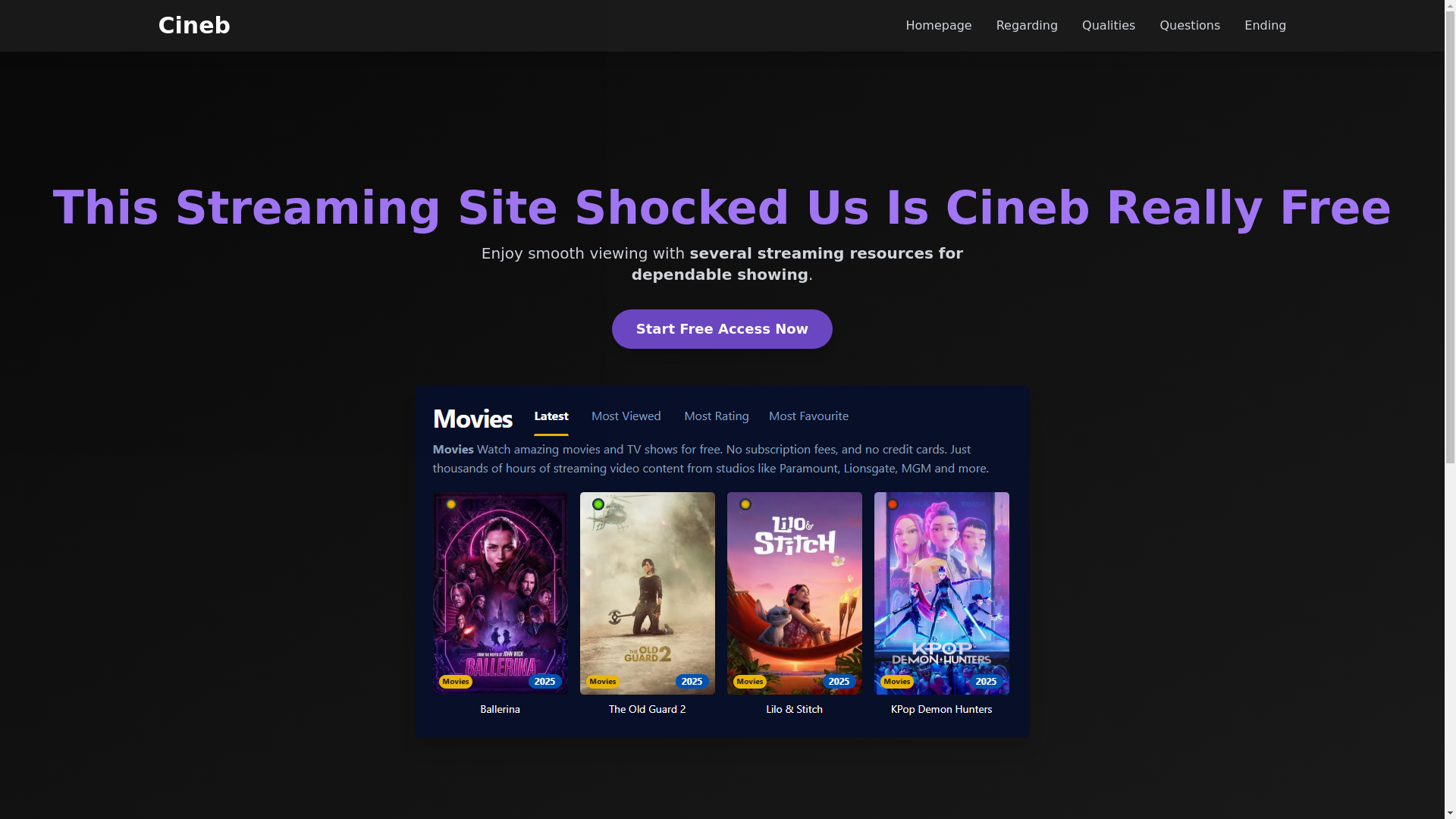 website screenshot of https://cineb-6nlh.pages.dev/