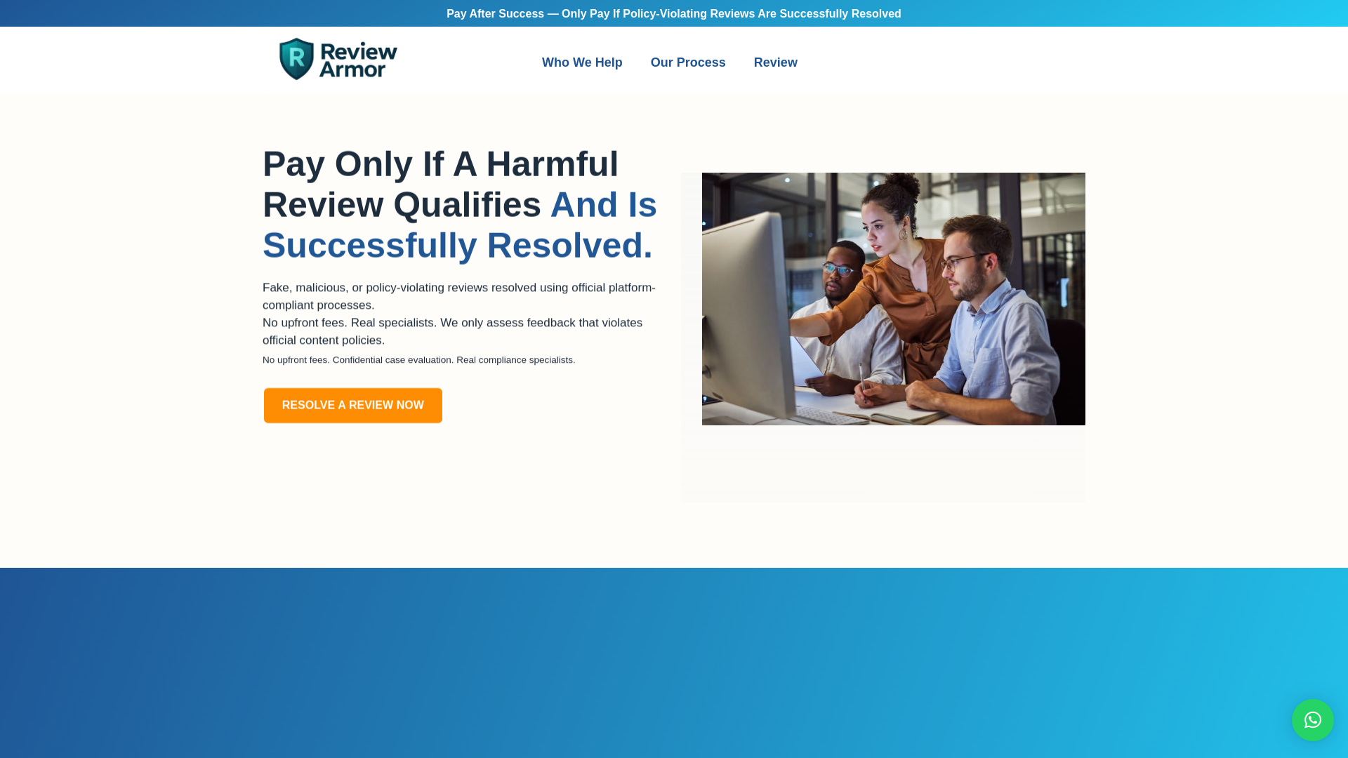 website screenshot of https://reviewarmourpage.com/