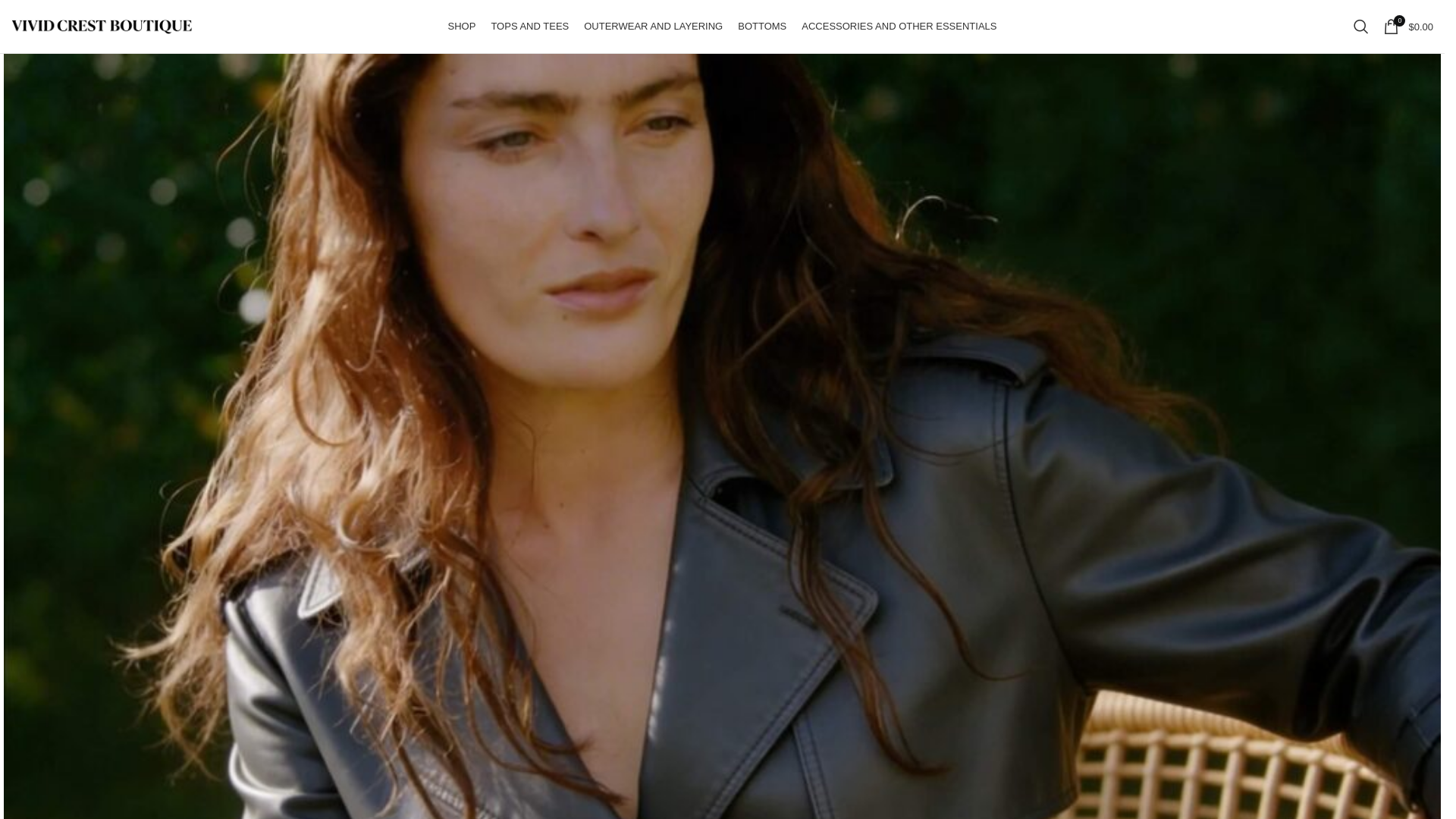 website screenshot of https://vividcrestboutique.com