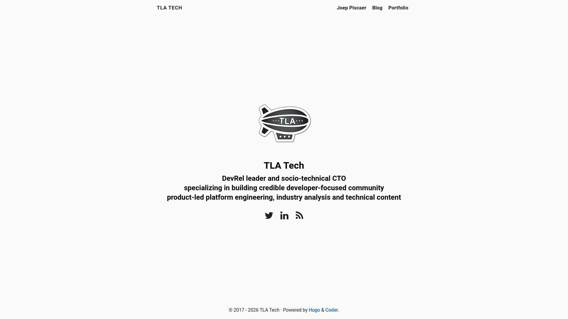 website screenshot of https://www-tla-tech-io.pages.dev/