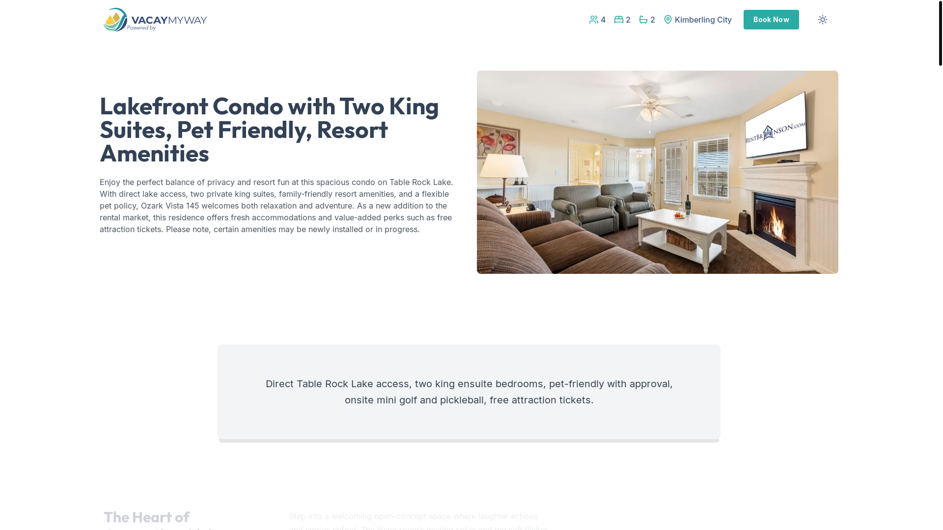 website screenshot of https://sunnyrock.place/