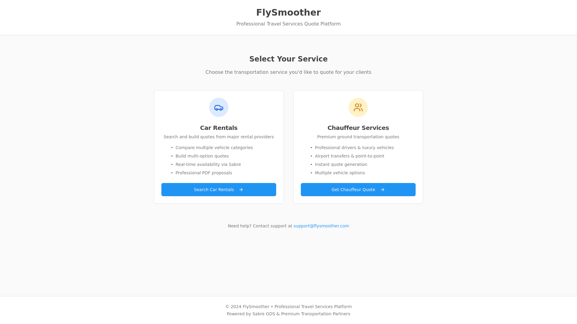 website screenshot of https://drivesmoother.com/