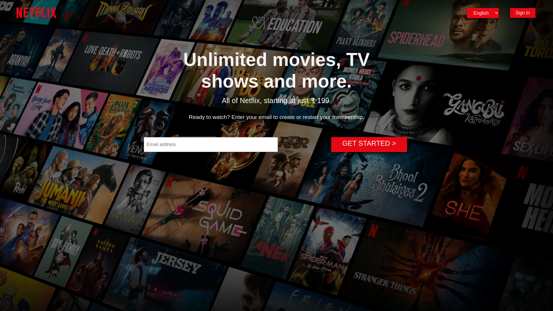website screenshot of https://netflix-clone-11.vercel.app