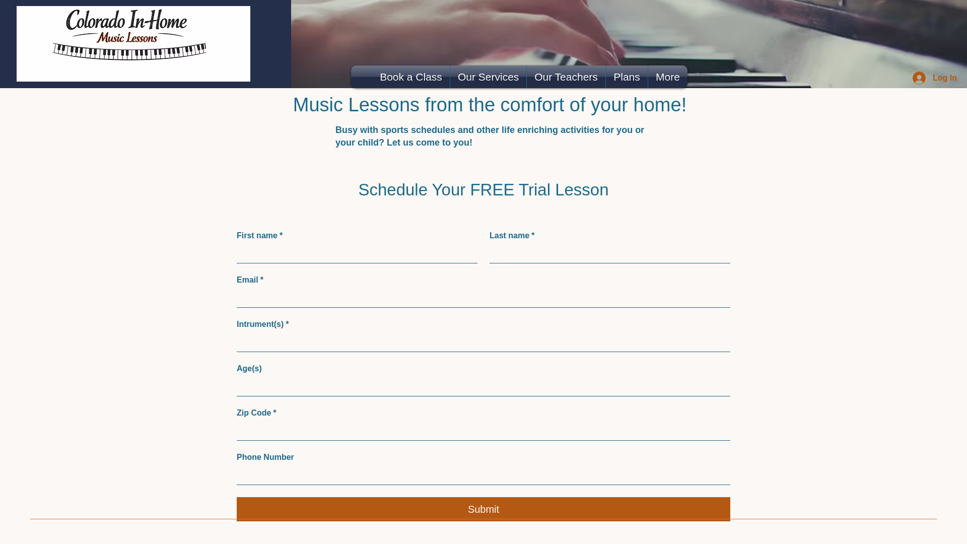 website screenshot of https://coloradoinhomemusiclessons.com/