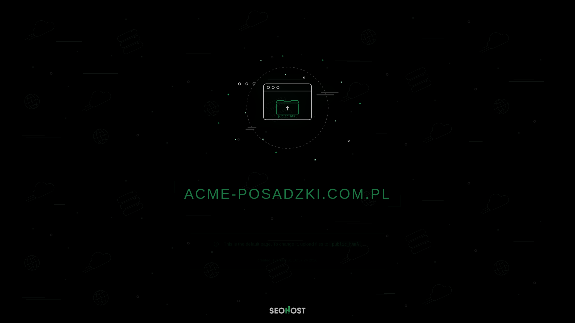 website screenshot of https://acme-posadzki.com.pl/