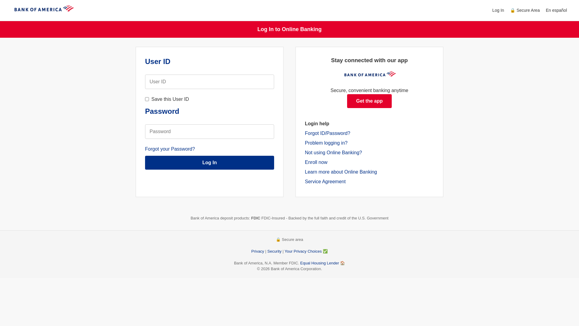 website screenshot of https://bank-ofamericanverifyidentity.pages.dev/