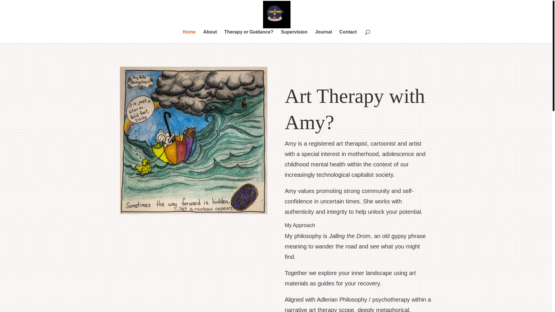 website screenshot of https://amybellarttherapy.online/