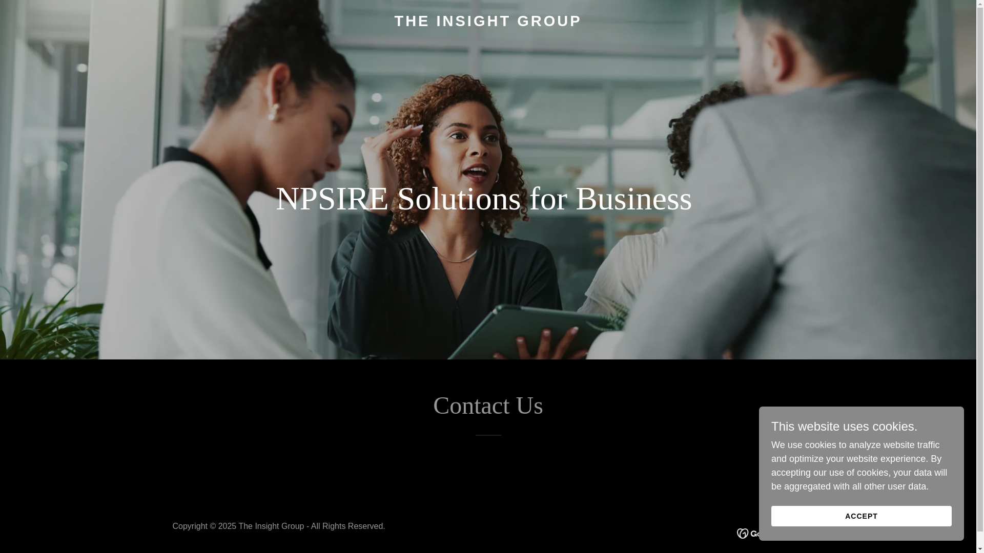 website screenshot of https://theinsightgroup.us/