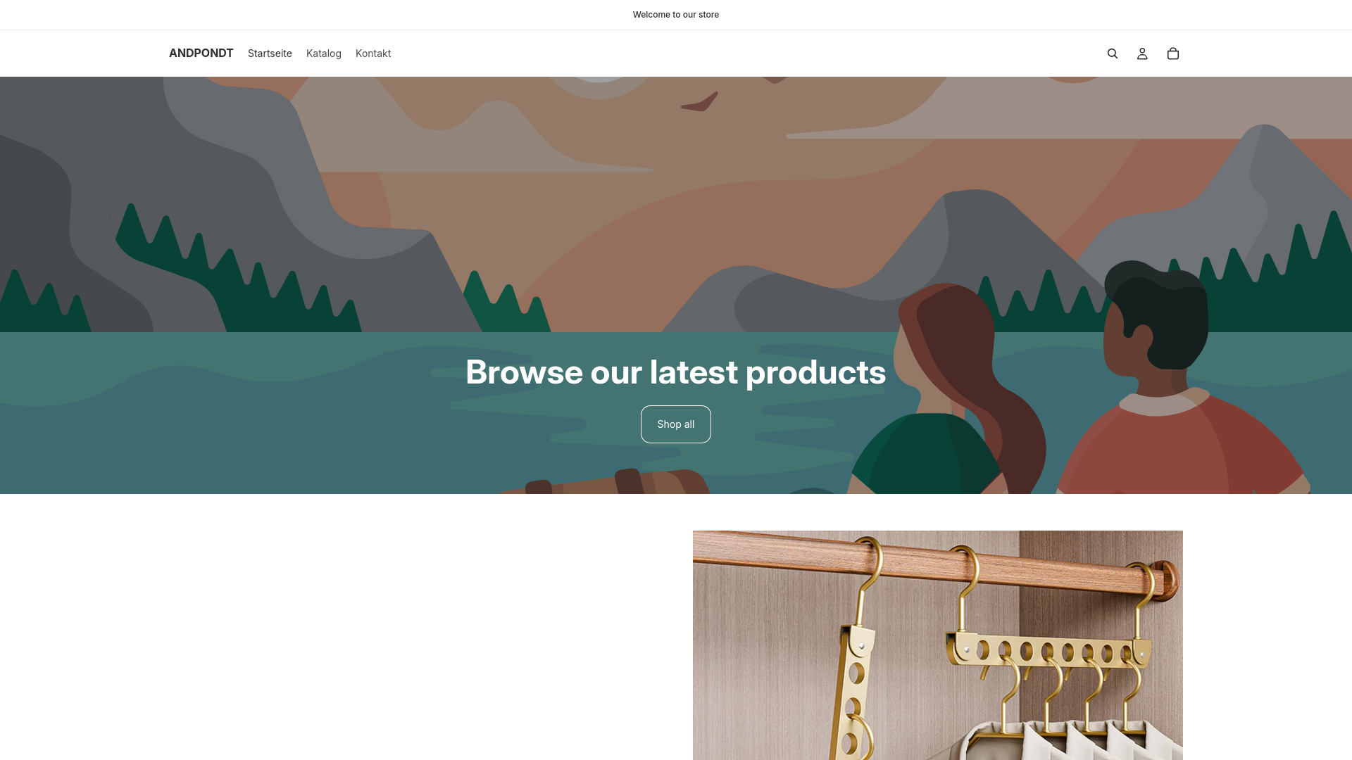 website screenshot of https://andpondt.com/