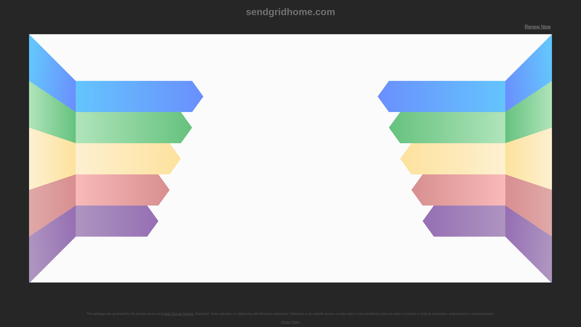 website screenshot of https://sendgridhome.com/