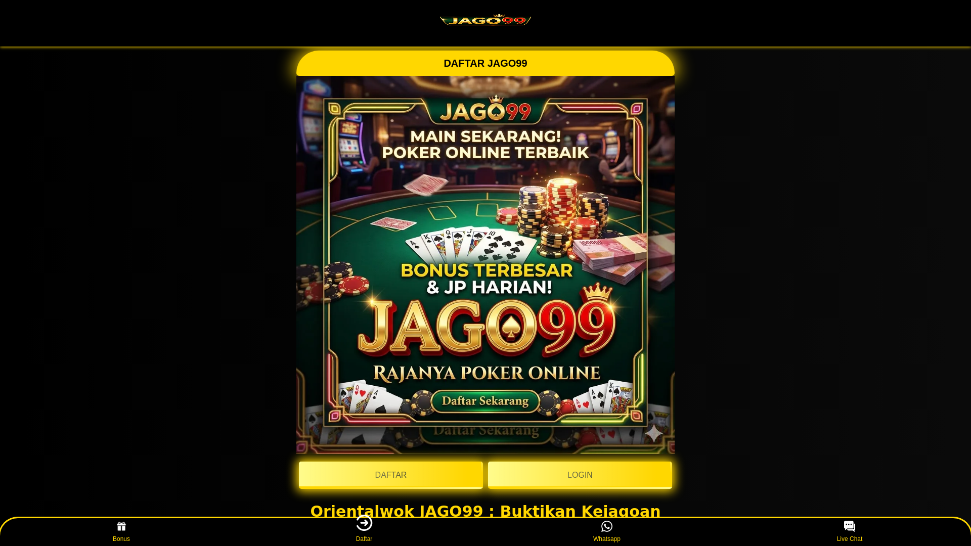 website screenshot of https://orientalwok.pages.dev/