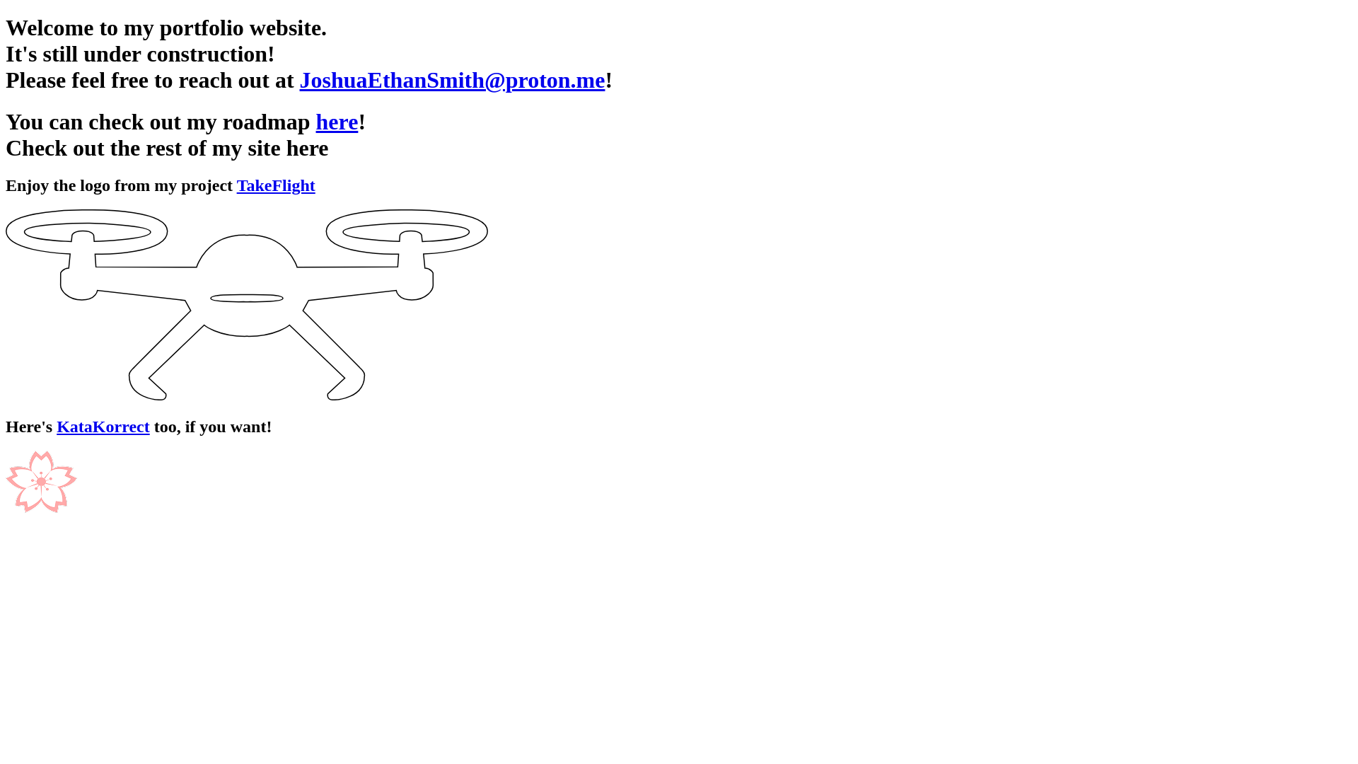 website screenshot of https://josh-website.pages.dev/