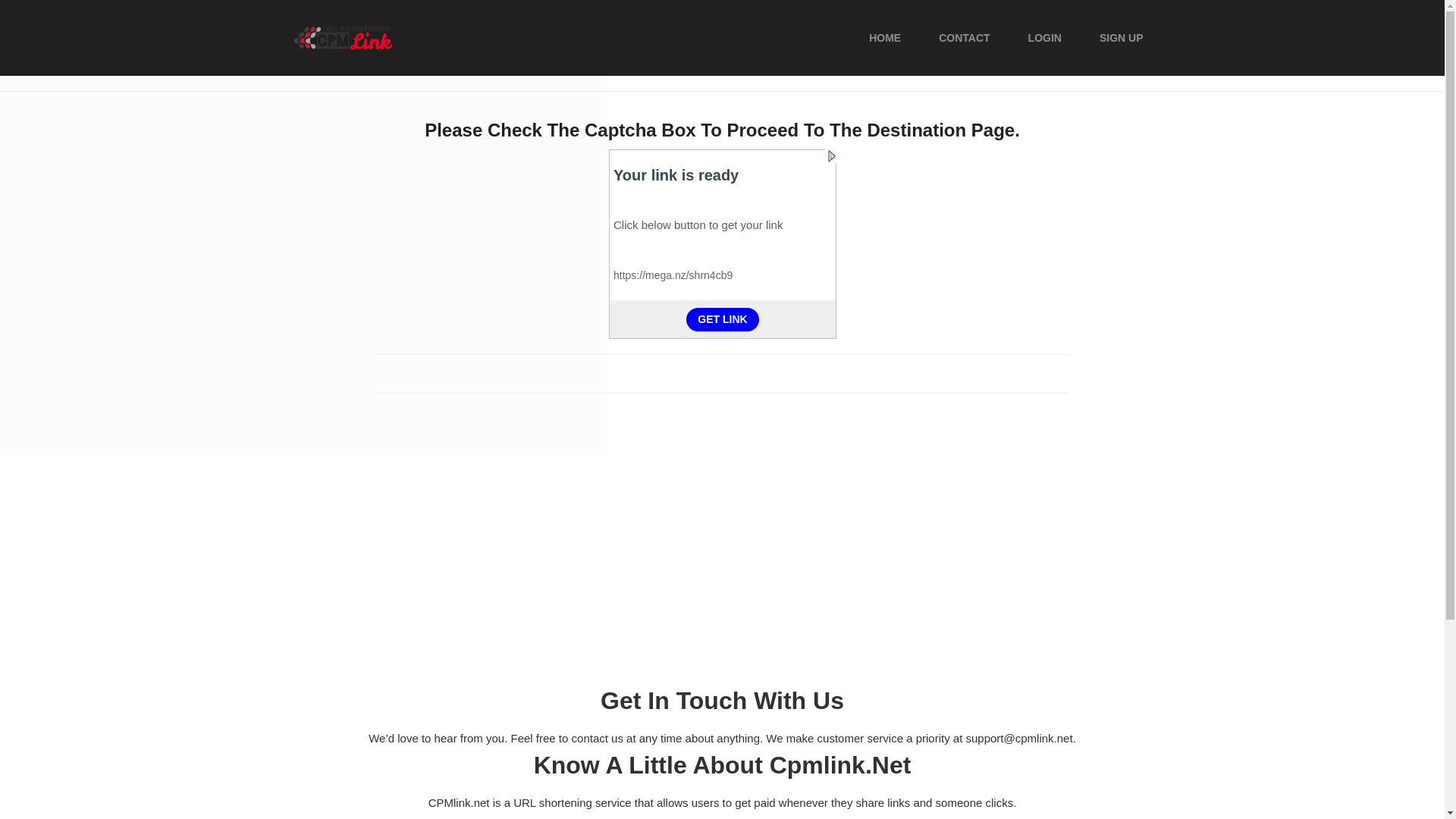 website screenshot of https://cpmlink.net/2OJyAQ