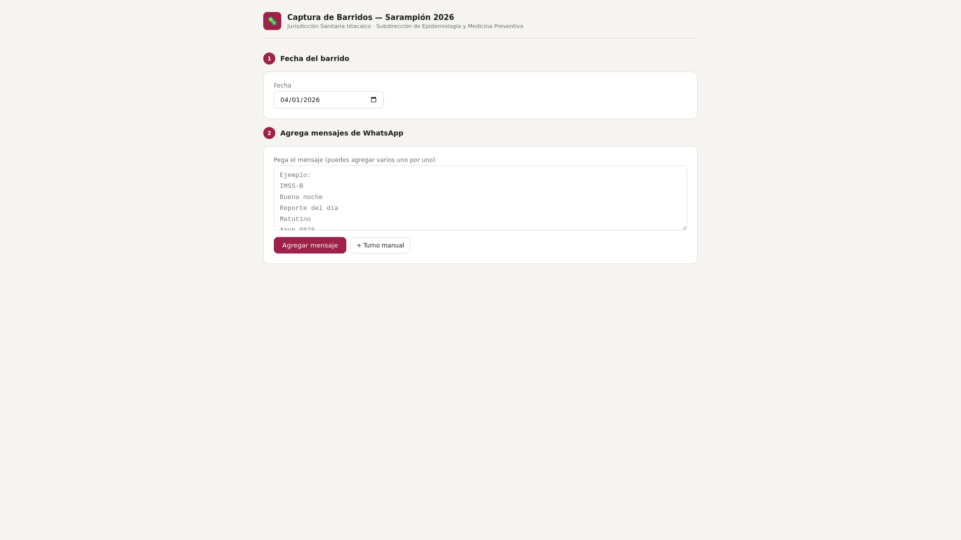 website screenshot of https://captura-barridos.pages.dev/