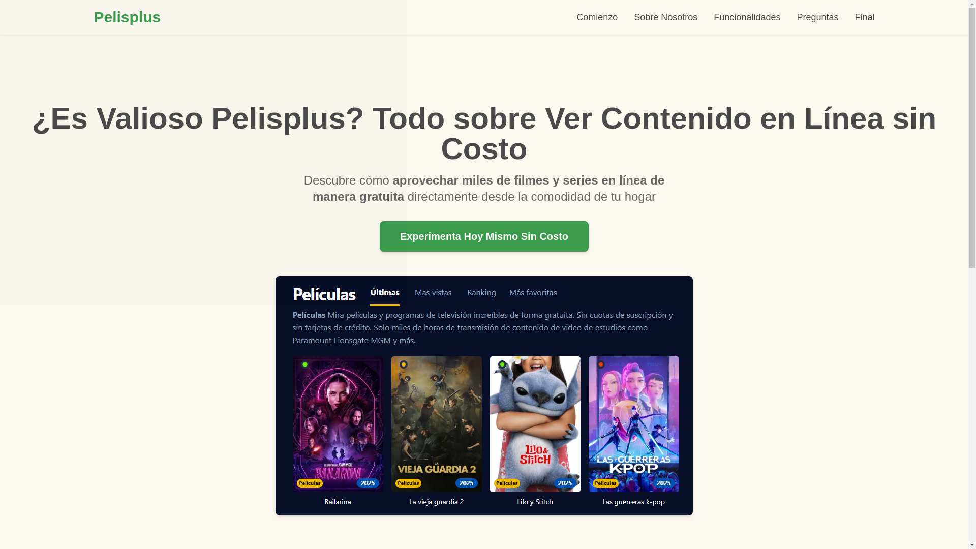 website screenshot of https://pelisplus-qck0.pages.dev/