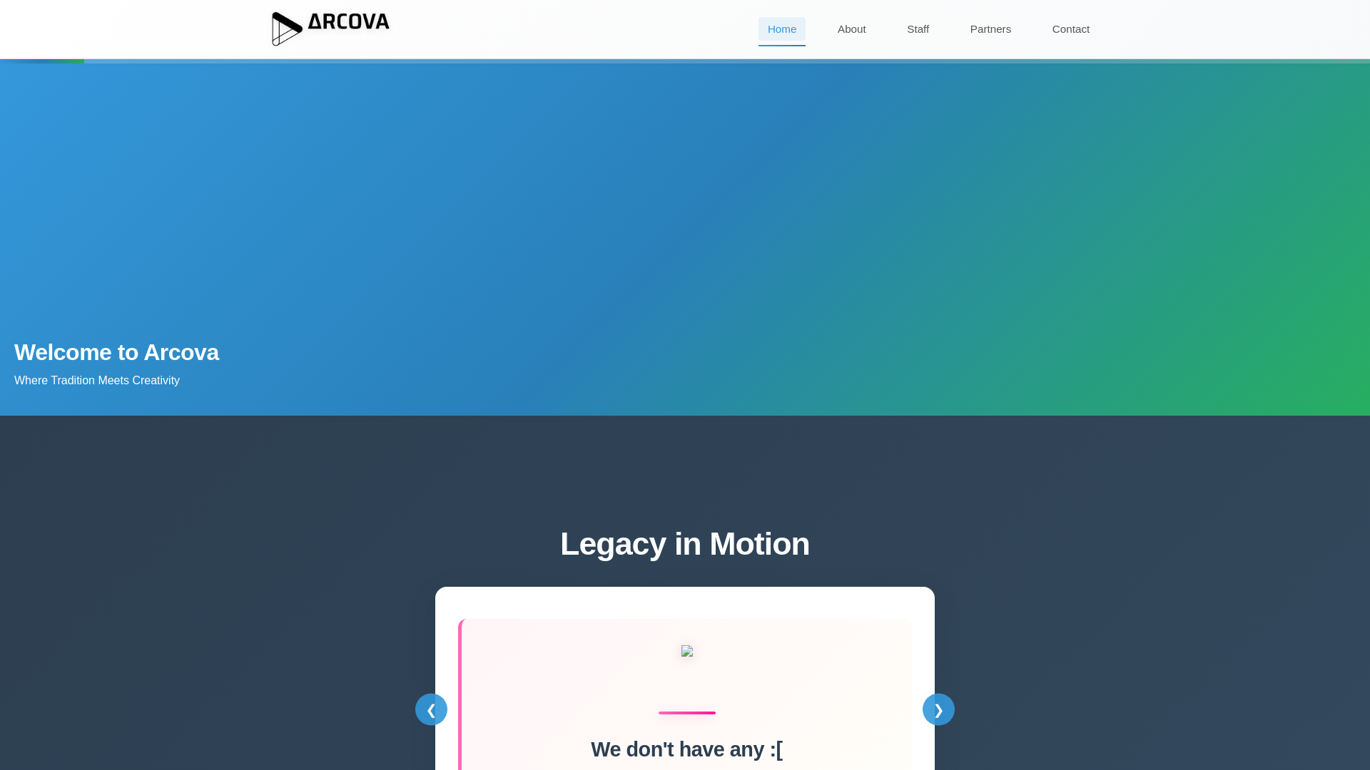 website screenshot of https://arcova-collective.pages.dev/