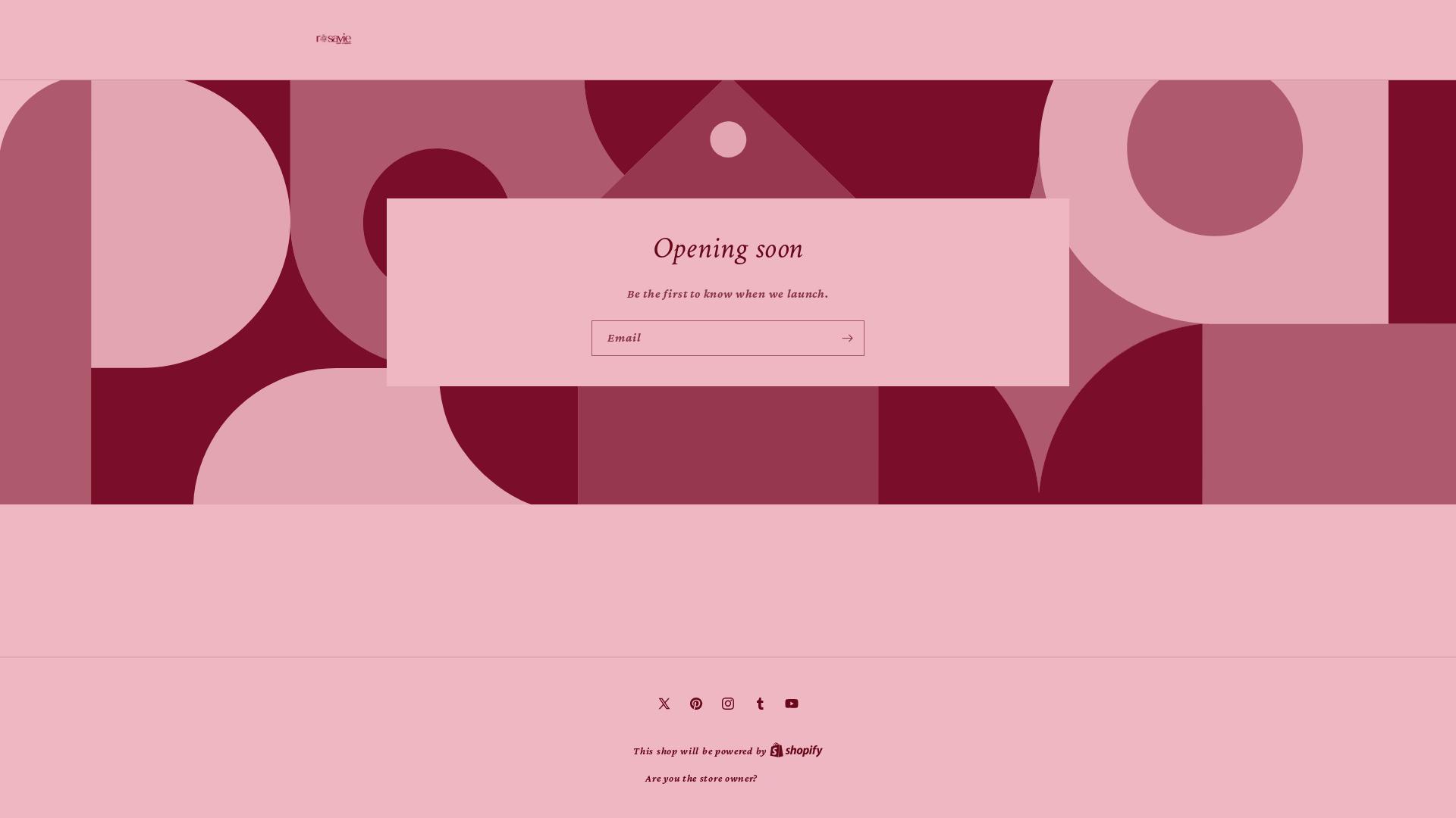 website screenshot of https://rosavie.co.uk/