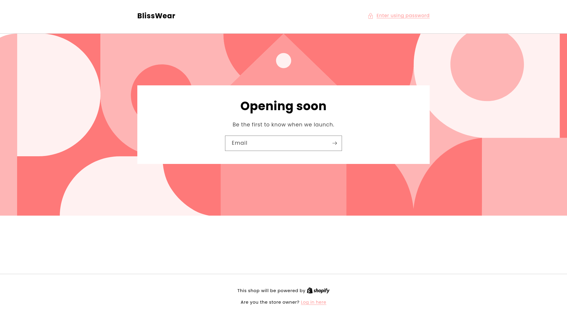 website screenshot of https://shoploventha.com/