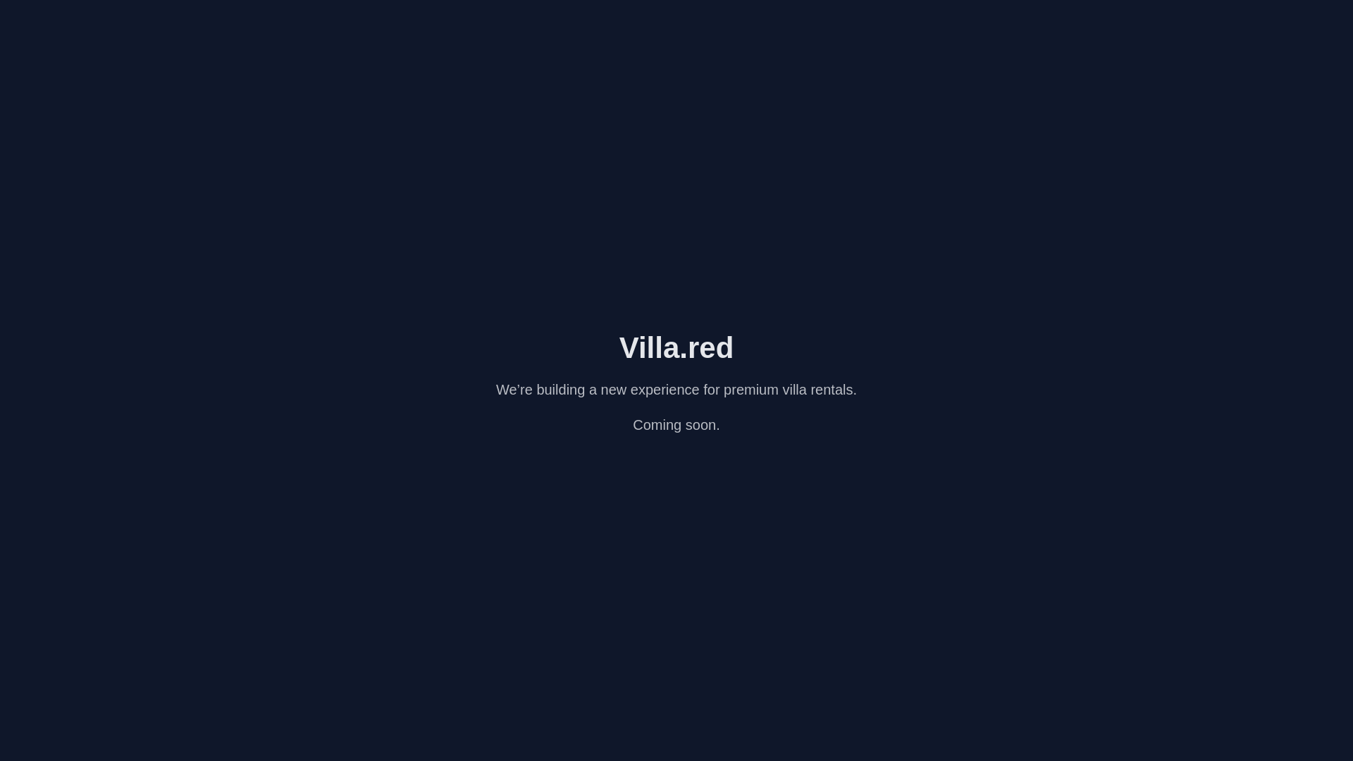 website screenshot of https://villa-red.pages.dev/