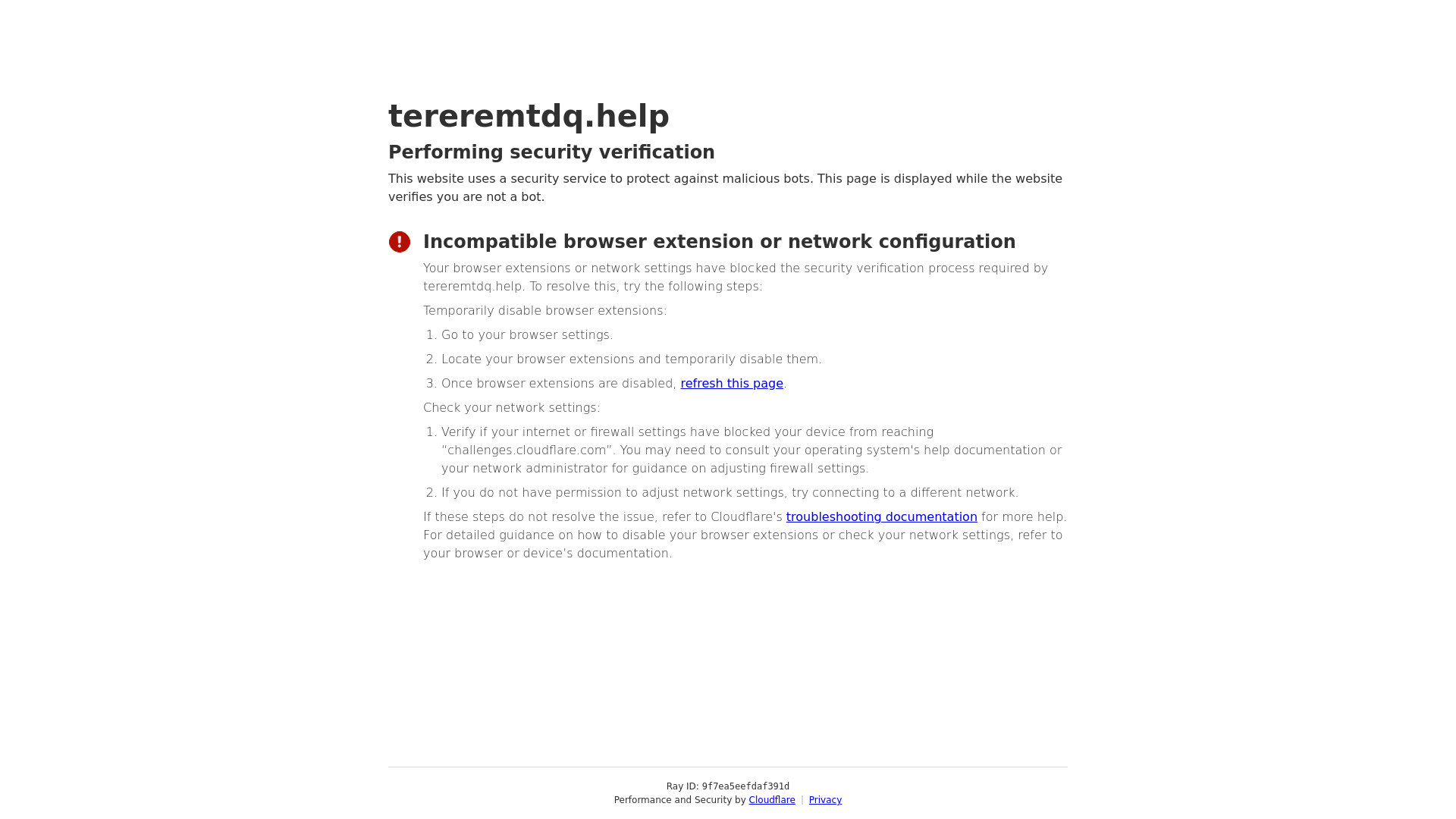 website screenshot of https://tereremtdq.help