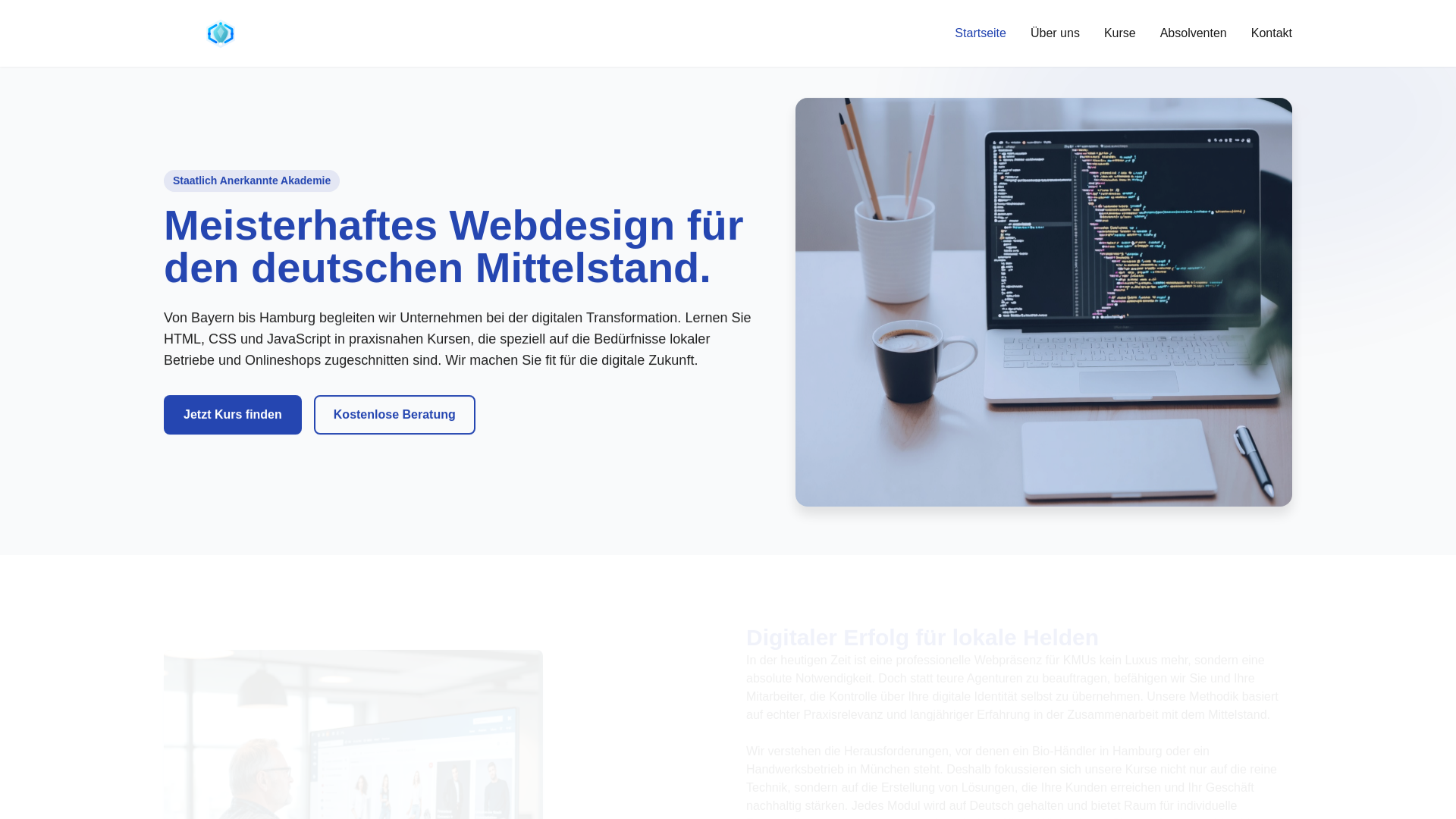 website screenshot of https://topsilentworks.digital