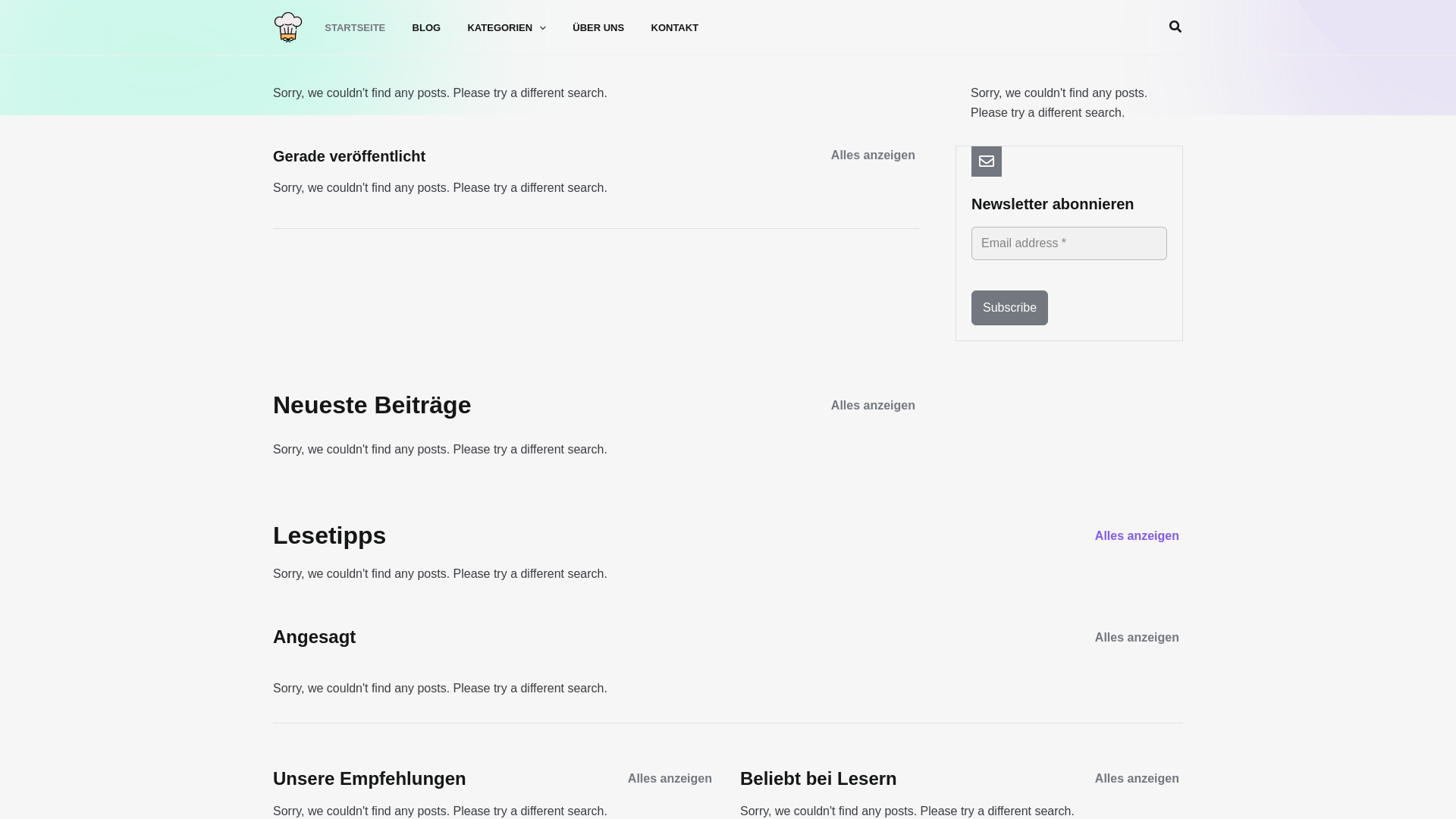 website screenshot of https://grimrecipes.com