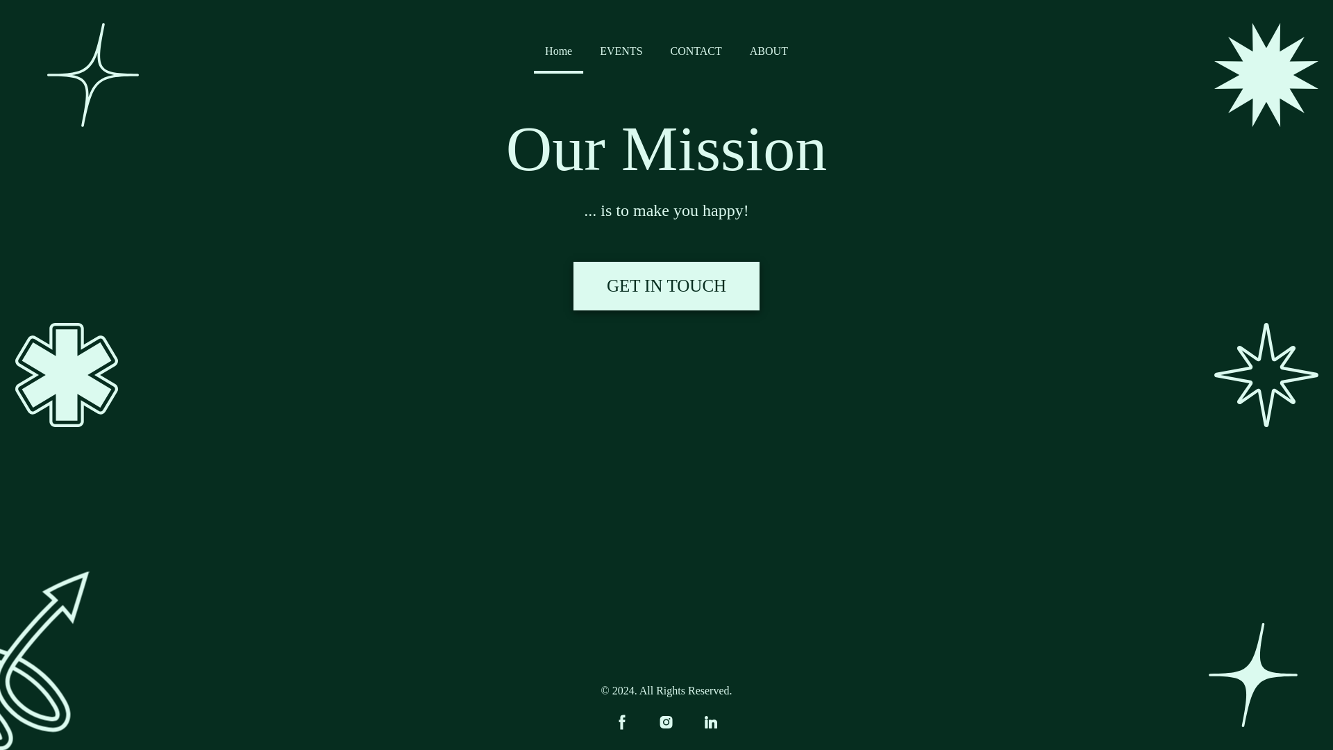 website screenshot of https://fineline-band.com/