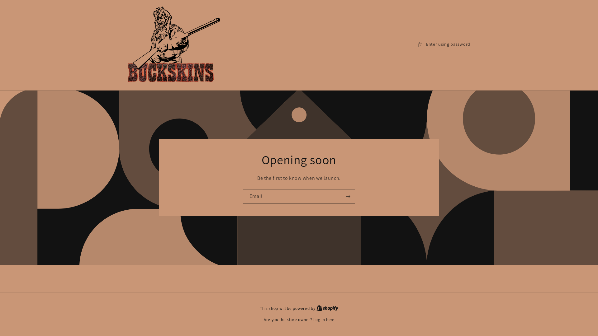 website screenshot of https://getbuckskins.com/