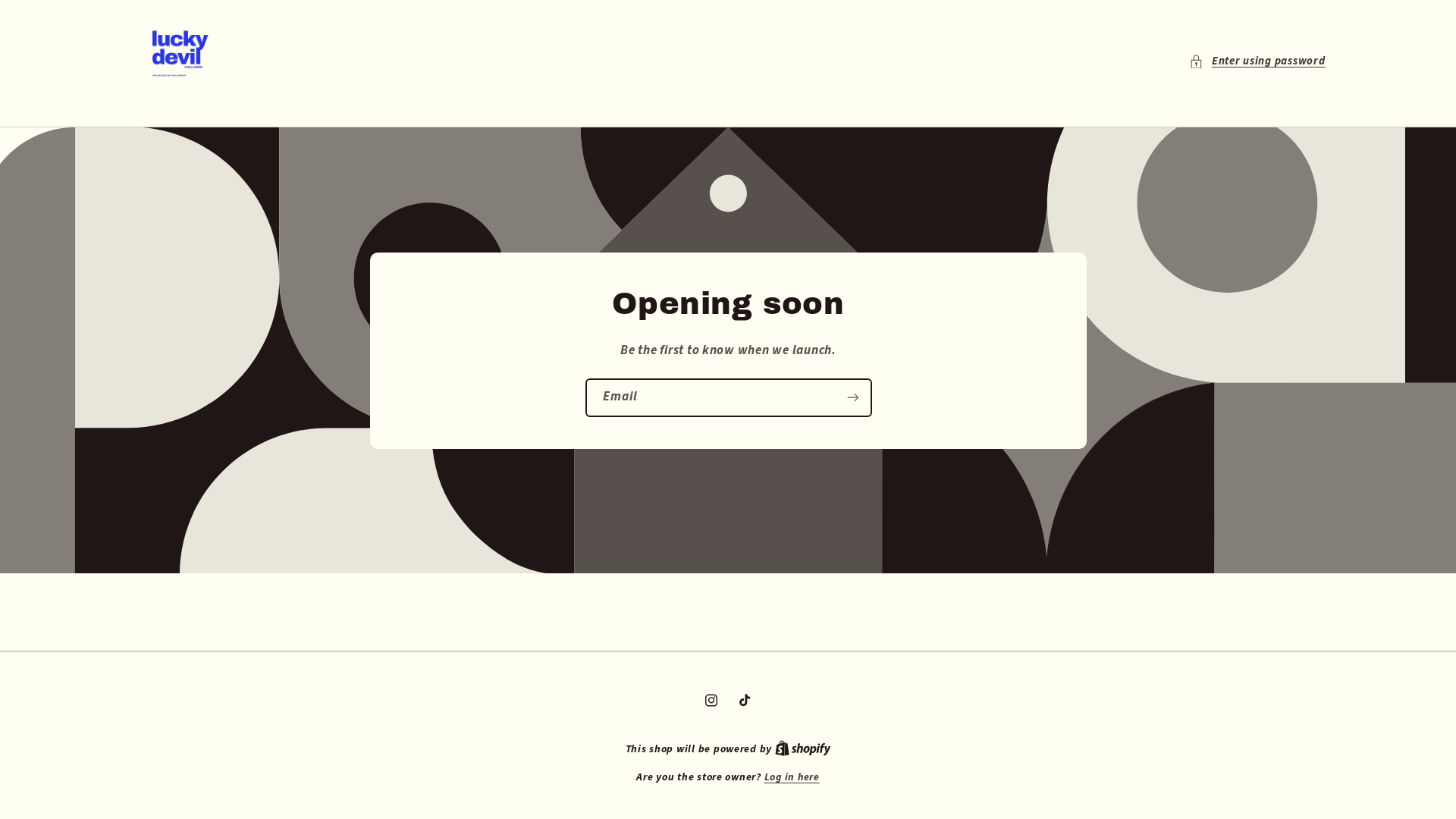 website screenshot of https://luckydevilcpt.com/