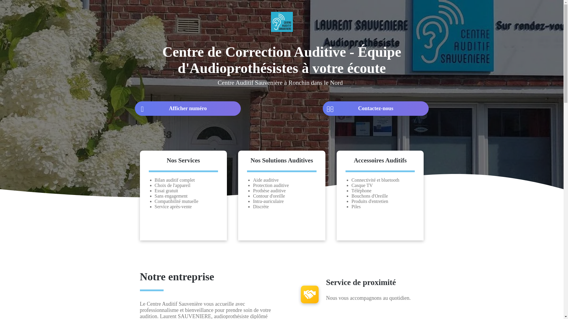 website screenshot of https://centresauveniere-lpa.fr/
